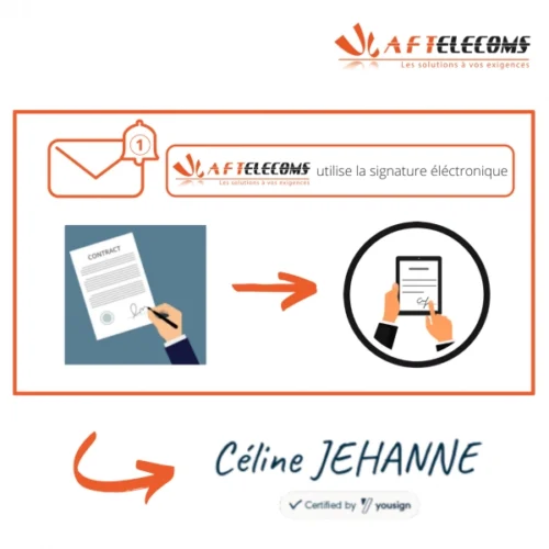 Signature électronique de nos contrats