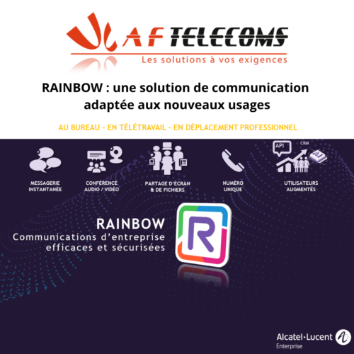 Rainbow Alcatel : la solution de téléphonie cloud pour les entreprises normandes