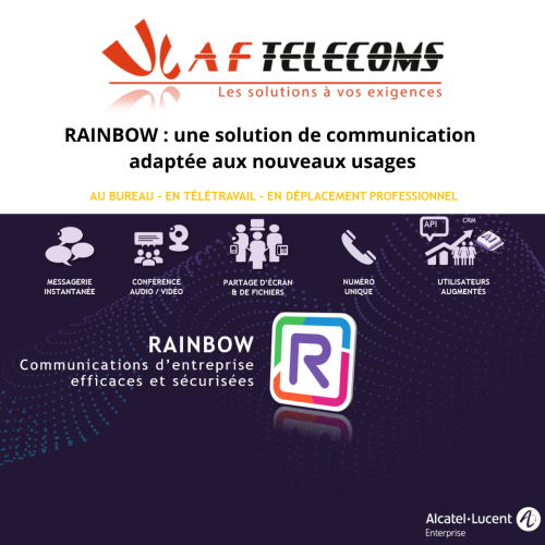 Rainbow Alcatel : la solution de téléphonie cloud pour les entreprises normandes
